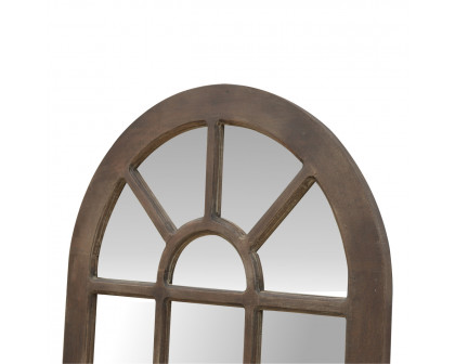 Artisan - Sepentine Mirror Frame in Sun Bleach, Mango Wood