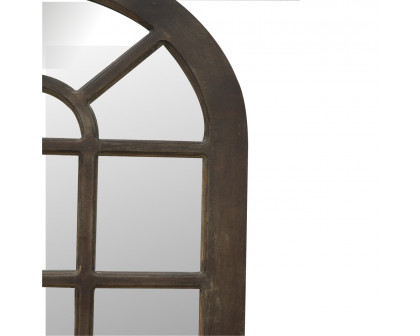 Artisan - Sepentine Mirror Frame in Sun Bleach, Mango Wood