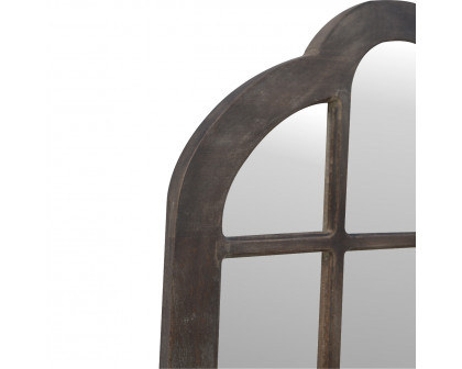 Artisan - Arch Mirror Frame in Sun Bleach, Mango Wood