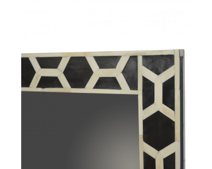 Artisan - Square Bone Inlay Mirror Frame