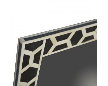 Artisan - Square Bone Inlay Mirror Frame