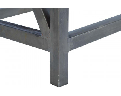 Artisan - Mango Wood Metal Base Console Table