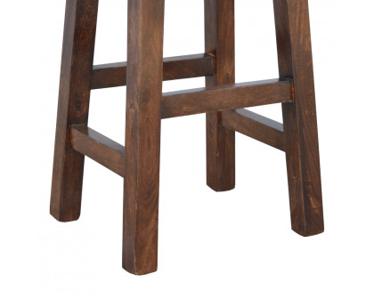 Artisan - Buffalo Bar Stool in Brass, Leather