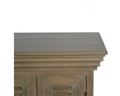 Artisan - Shutter TV Cabinet in Gray