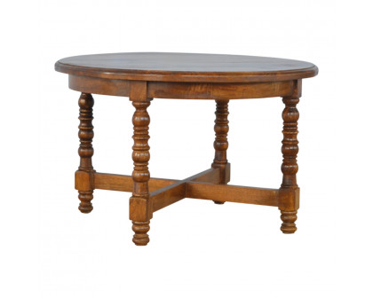 Artisan - Occasional Round Side Table in Chestnut