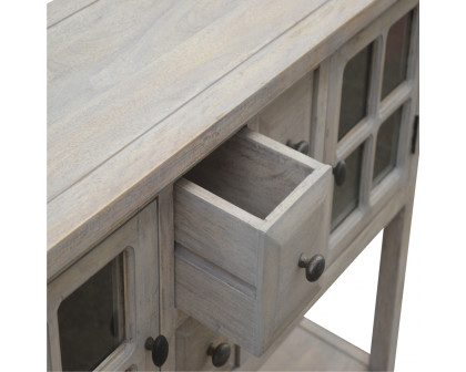 Artisan - Glazed Console with 2 Door and 4 Drawer