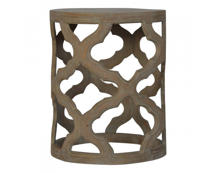 Artisan - Cut-Out Stool in Gray