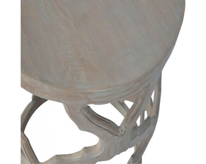 Artisan - Cut-Out Stool in Gray