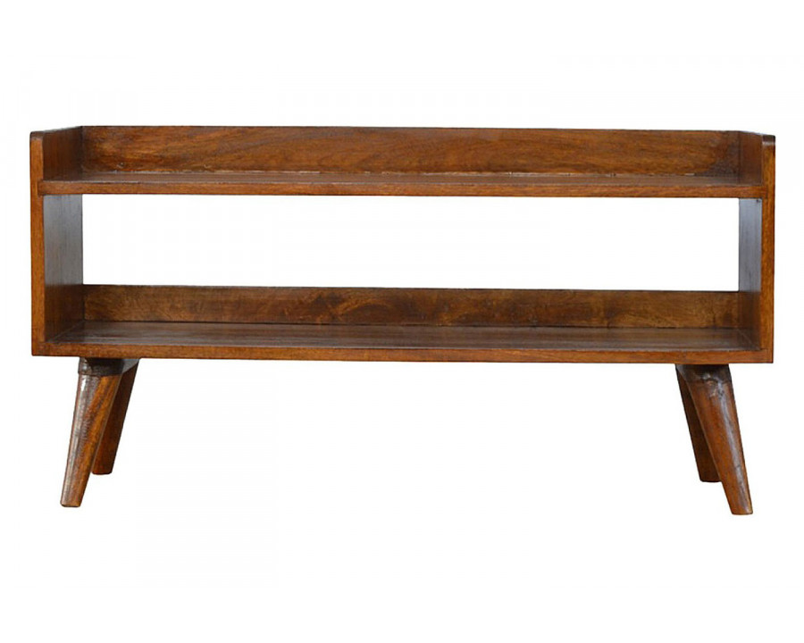 Artisan Nordic Storage Bench - Chestnut