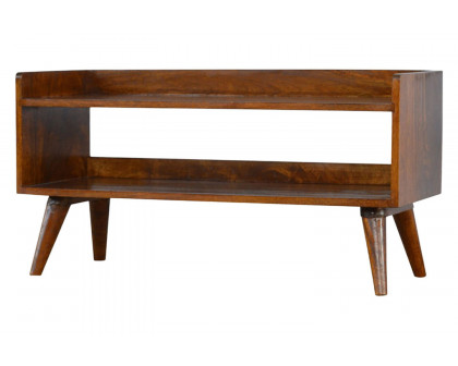 Artisan Nordic Storage Bench - Chestnut