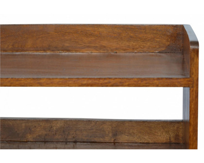 Artisan Nordic Storage Bench - Chestnut