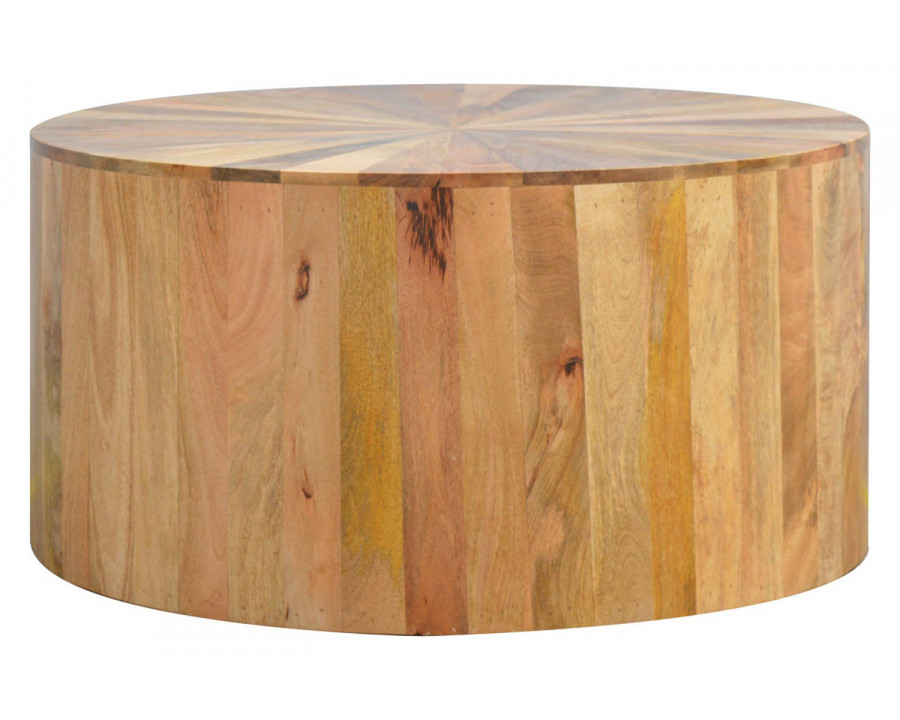 Artisan - Round Wooden Coffee Table