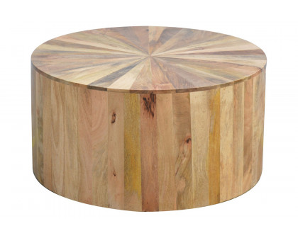 Artisan - Round Wooden Coffee Table