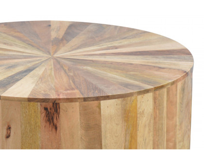 Artisan - Round Wooden Coffee Table