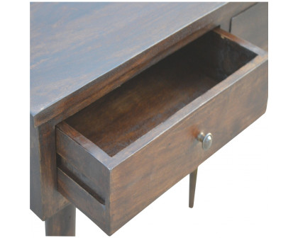 Artisan - Hallway Console with 2 Drawers in Walnut