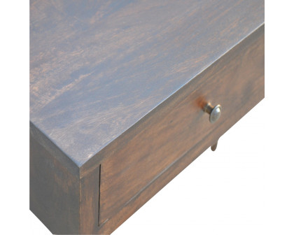 Artisan - Hallway Console with 2 Drawers in Walnut