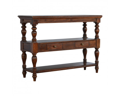 Artisan - Solid Turned Leg Console Table in Wood