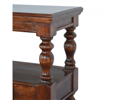 Artisan - Solid Turned Leg Console Table in Wood