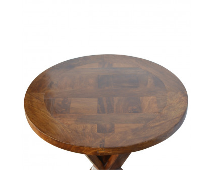 Artisan - Tristle Round Table in Chestnut