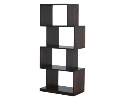 Artisan - Zig Zag Display Unit in Chestnut