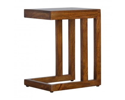 Artisan - One-Sided End Table in Chestnut