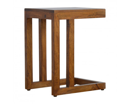 Artisan - One-Sided End Table in Chestnut