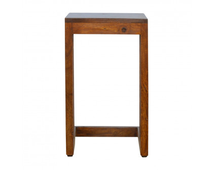 Artisan - One-Sided End Table in Chestnut