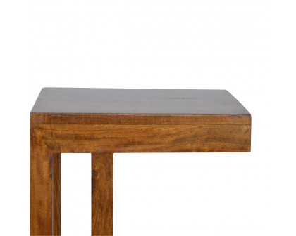 Artisan - One-Sided End Table in Chestnut