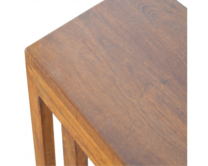 Artisan - One-Sided End Table in Chestnut