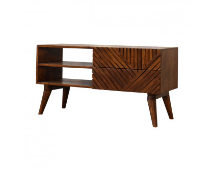 Artisan Lille Media Unit - Chestnut