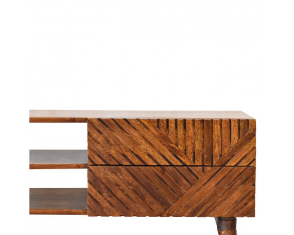 Artisan Lille Media Unit - Chestnut