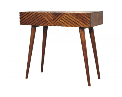 Artisan Lille Console Table - Chestnut