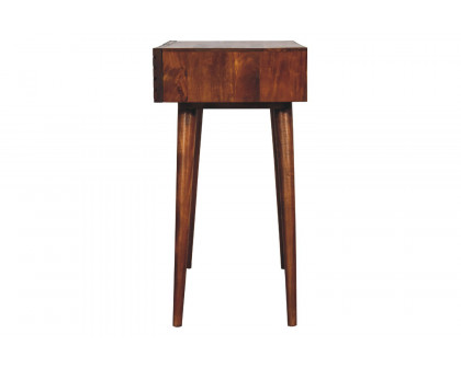 Artisan Lille Console Table - Chestnut