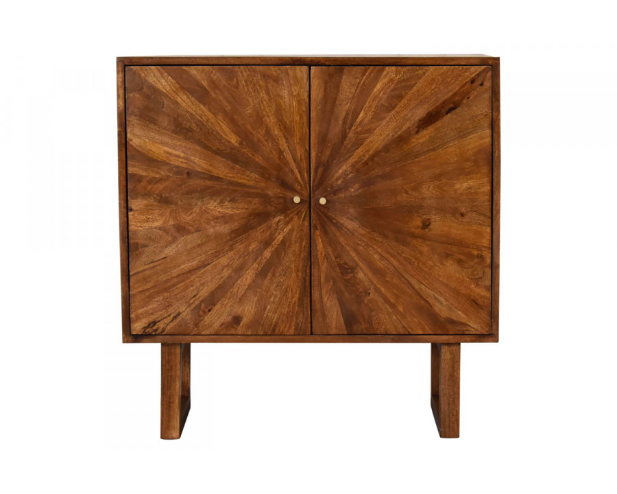 Artisan - U-Shape Sunrise Cabinet in Chestnut