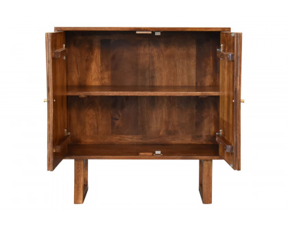 Artisan - U-Shape Sunrise Cabinet in Chestnut