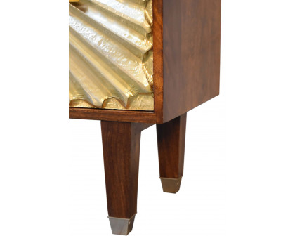 Artisan Manila Gold Chest - Tapered Legs