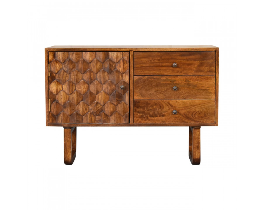 Artisan - U-Pineapple Sideboard in Chestnut