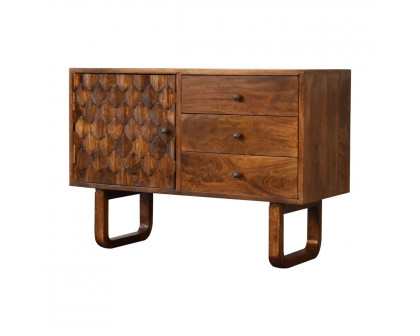 Artisan - U-Pineapple Sideboard in Chestnut