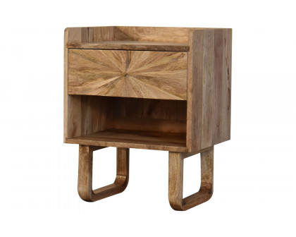 Artisan - U-Shape Sunrise Bedside with Open Slot