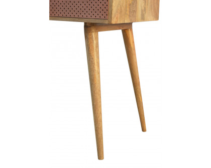 Artisan - Perforated Copper Writing Desk