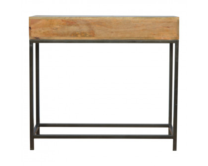 Artisan - Console Table with 2 Drawers in Iron