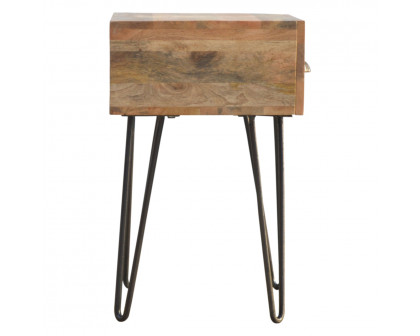 Artisan - Nightstand with Iron Base