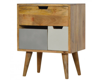 Artisan - Removeable Nightstand in Gray/White