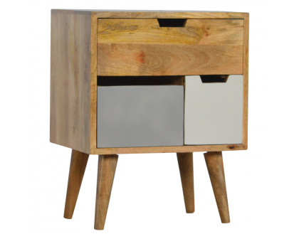 Artisan - Removeable Nightstand in Gray/White