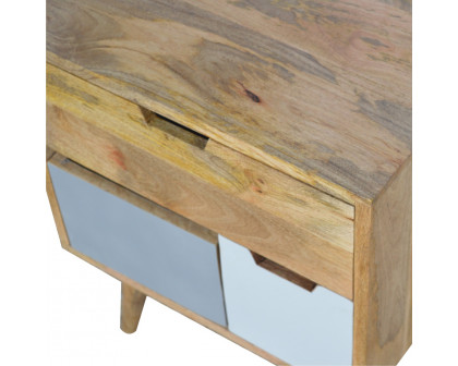 Artisan - Removeable Nightstand in Gray/White