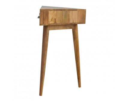 Artisan - Solid Corner Writing Desk in Wood