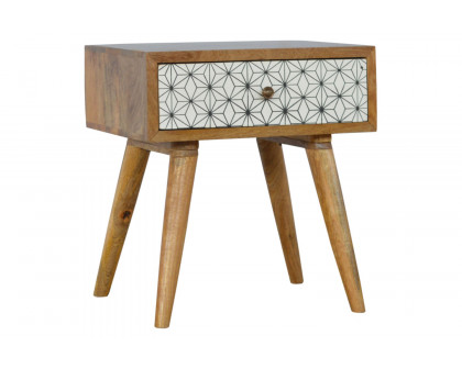 Artisan Prima Bedside with 1 Drawers - Tall Legs