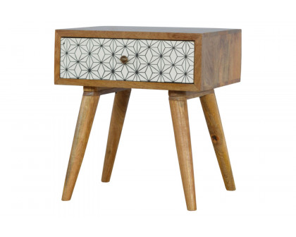 Artisan Prima Bedside with 1 Drawers - Tall Legs