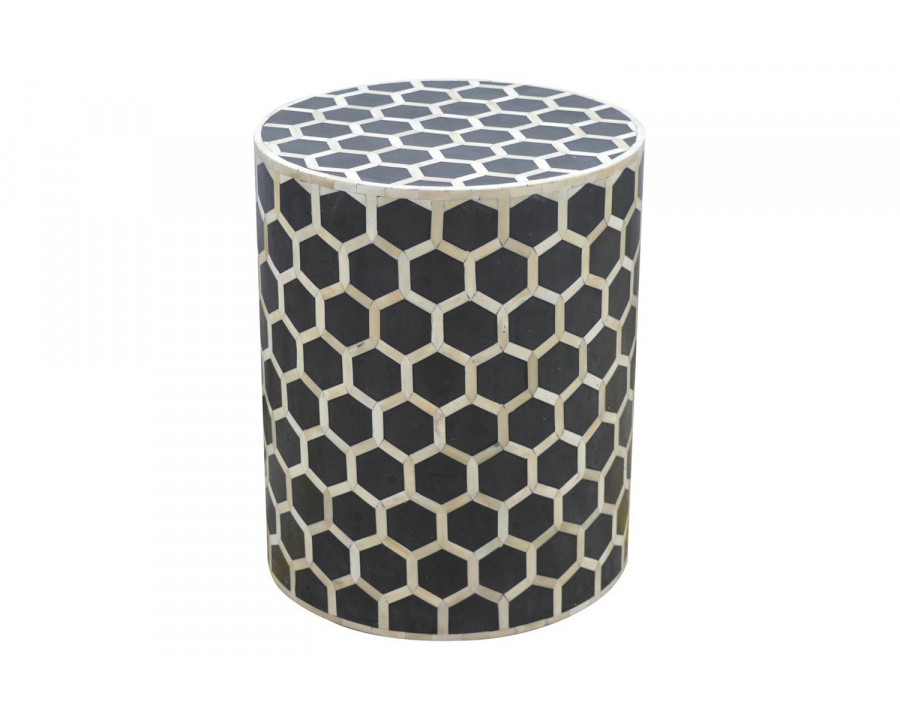 Artisan - Bone Inlay Stool in Occasional