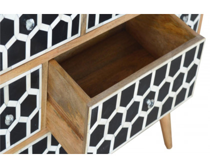 Artisan Bone Inlay Chest - Scandinavian